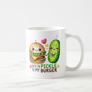 "Du bist der Schleicher zu meinem BURGER - Funny V Kaffeetasse
