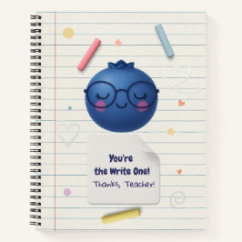 Du bist der Schreibe! - Niedliche Lehrerbewertung Notizblock