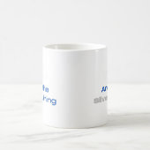 Du bist der Silberne Lining T - Shirt Kaffeetasse (Mittel)