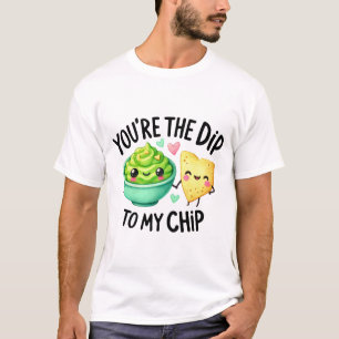 Du bist der Sprung zu meinem Chip - Aufkleber T-Shirt