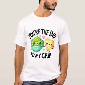 Du bist der Sprung zu meinem Chip - Aufkleber T-Shirt