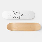 Du bist der Star! Skateboard (Horizontal)