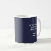 Du bist der Sturm Personalisierter Kaffeebecher Kaffeetasse (VorderseiteRechts)