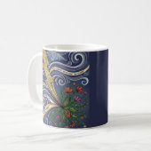 Du bist der Sturm Personalisierter Kaffeebecher Kaffeetasse (Vorderseite Links)