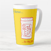 Du bist der SunFun Butter für meinen Stau. Milchtasse (Rechte Ecke)