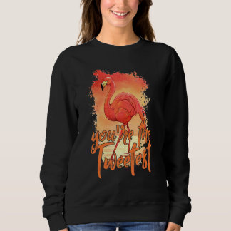 Du bist der trotzigste Flamingo Beach Bird 1 Sweatshirt