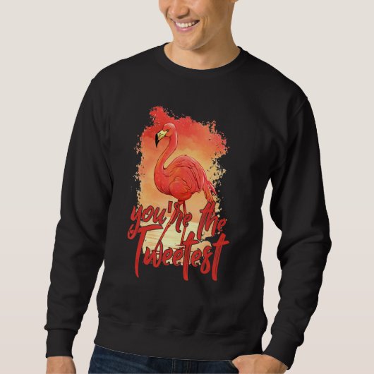 Du bist der trotzigste Flamingo Beach Bird 3 Sweatshirt (Vorderseite)