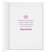 Du bist der ultimative GEBURTSTAG KÖNNEN SIE REGEL (Innen (Rechts))