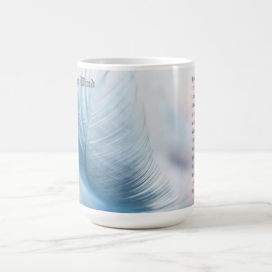 Du bist der Wind Kaffeetasse (Mittel)