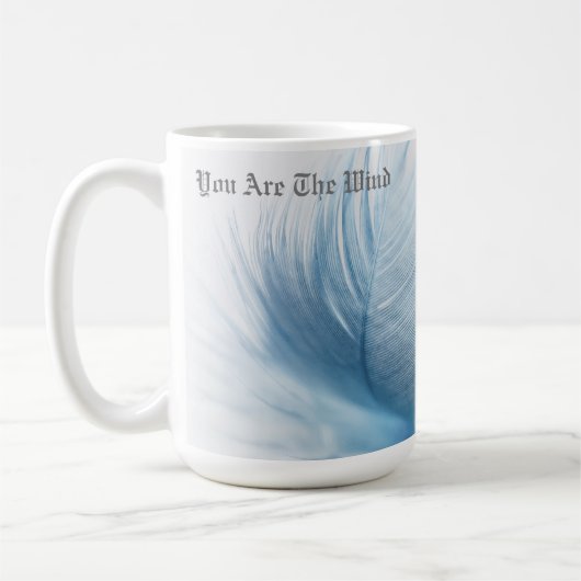 Du bist der Wind Kaffeetasse (Links)