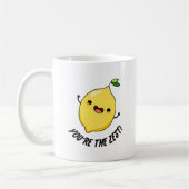 Du bist der Zest Funny Lemon Pun Kaffeetasse (Links)