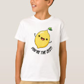 Du bist der Zest Funny Lemon Pun T-Shirt (Vorderseite)