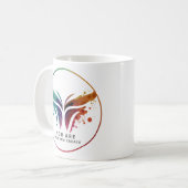 Du bist derjenige, den du Tasse erschaffst (Vorderseite Links)