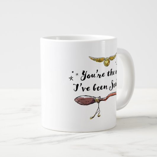 Du bist derjenige, den ich gesucht habe Jumbo-Tasse (Vorderseite Rechts)