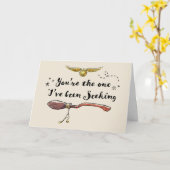 Du bist derjenige, den ich gesucht habe karte (Gelbe Blume)