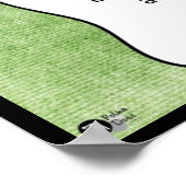 Du bist derjenige, der du bist poster (Ecke)