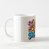 Du bist derjenige, mit dem ich meinen Morgen gewol Kaffeetasse (Links)