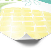 Du bist die Ananas meines Auges Fotodruck (Ecke)