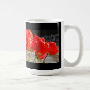 Du bist die beste Chefin! Kaffeetassen rote Tulpen