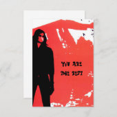 Du bist die Beste Dankeskarte (Vorne/Hinten)