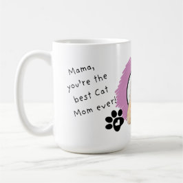 Du bist die beste Katze-Mama aller Zeiten Kaffeetasse