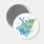 Du bist die Beste! Magnet (Vorderseite/Rückseite)
