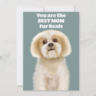 Du bist die beste MAMA Feiertagskarte