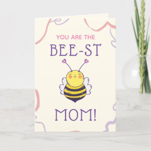 Du bist die beste Mama lustige Pun Mother Day Nied Feiertagskarte