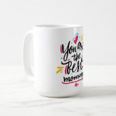 Du bist die beste Mami Kaffeetasse (Vorderseite Links)