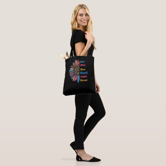 Du bist die beste Mutter aller Zeiten Tasche (Am Model)