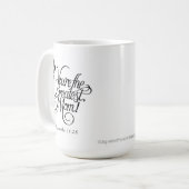 Du bist die beste Mutter Sprichwörter 31:28 Kaffeetasse (Vorderseite Links)