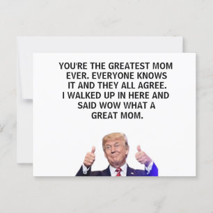 Du bist die Bestste Mama aller Zeiten, der Sonnige Postkarte