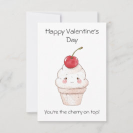 Du bist die Cherry an der Spitze! - Tag des süßen  Karte