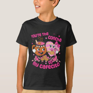 Du bist die Concha für mein Cafecito-Herz Mexikani T-Shirt