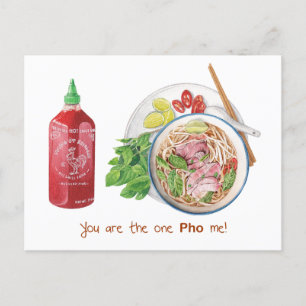 Du bist die Einpho-Me-Karte Postkarte