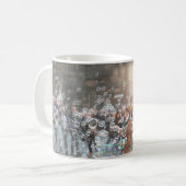 "Du bist die einzige Tasse" Kaffeetasse (Vorderseite Links)