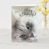 Du bist die Geburtstagskarte. Karte (Gelbe Blume)