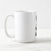 Du bist die Glitch Kaffeetasse (Links)