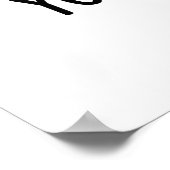 Du bist die glühendste lustige Sushi Pun Poster (Ecke)