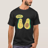 Du bist die gute Art von Fett Veggie Guacamole Hum T-Shirt (Vorderseite)