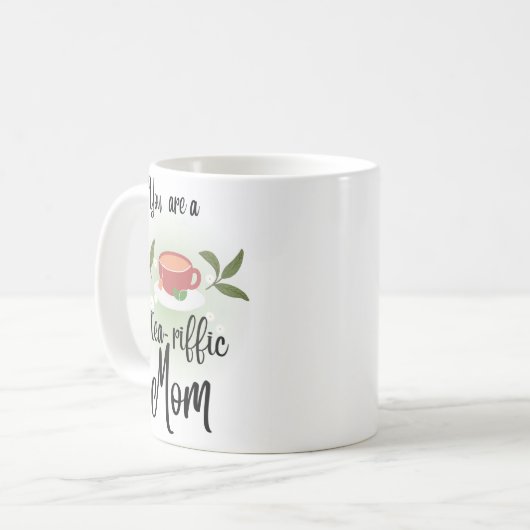 Du bist die heilige Mutter. Kaffeetasse (Vorderseite Links)