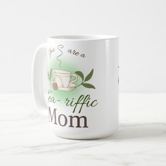 Du bist die heilige Mutter. Kaffeetasse (Vorderseite Links)