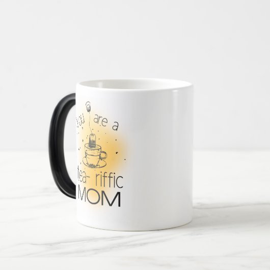 Du bist die heilige Mutter. Verwandlungstasse (Vorderseite Links)