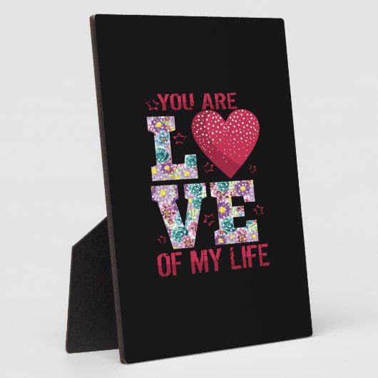 Du bist die Liebe meines Lebens Fotoplatte (Seite)