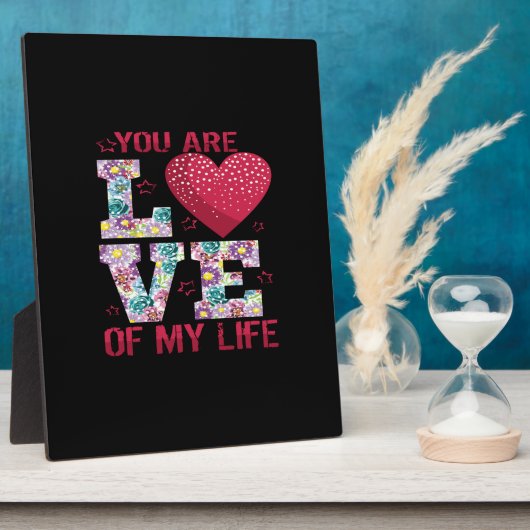 Du bist die Liebe meines Lebens Fotoplatte (Seite)