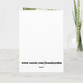 DU BIST DIE LIEBE MEINES LEBENS KARTE (Rückseite)