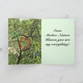 DU BIST DIE LIEBE MEINES LEBENS KARTE (Innenseite)