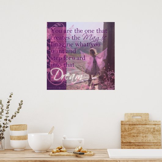 Du bist die Magie Poster (Küche)