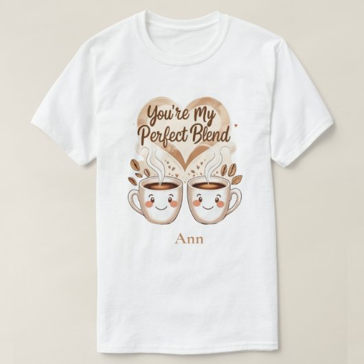 Du bist die perfekte Mischung T-Shirt (Design vorne)