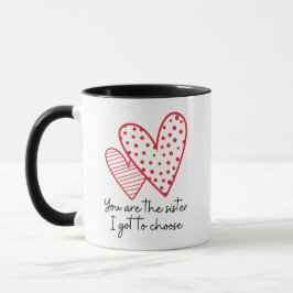 Du bist die Schwester, die ich Got habe Tasse